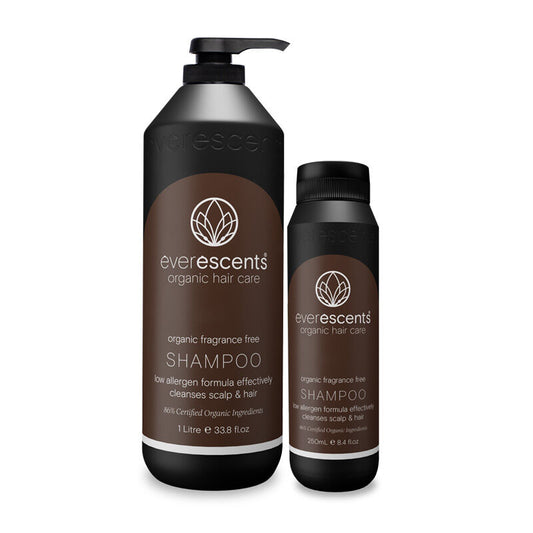 EverEscents Organic Fragrance Free Shampoo 1 Litre