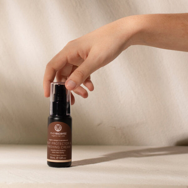 EverEscents Organic Heat Protector & Finishing Cream 55ml