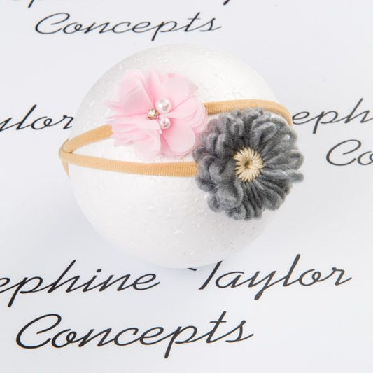 Twin pack soft elastic headband