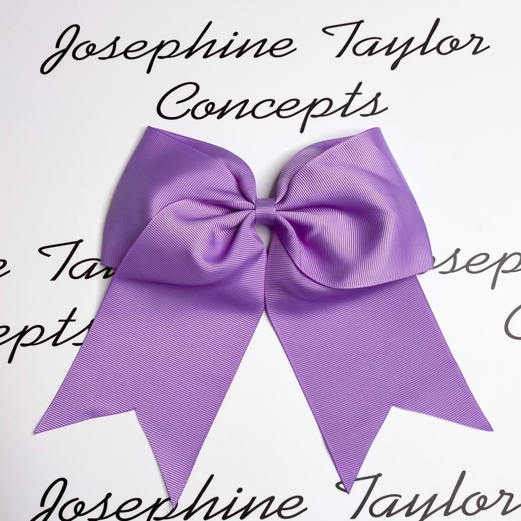 Large light purple girls hair bow
