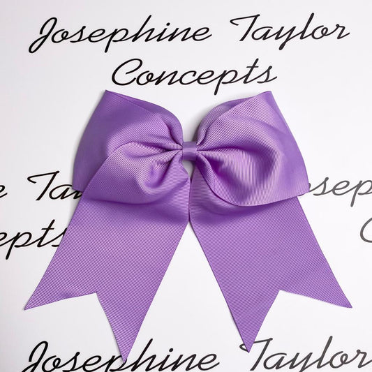 Large light purple girls hair bow