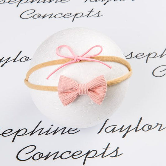Twin pack soft elastic headband