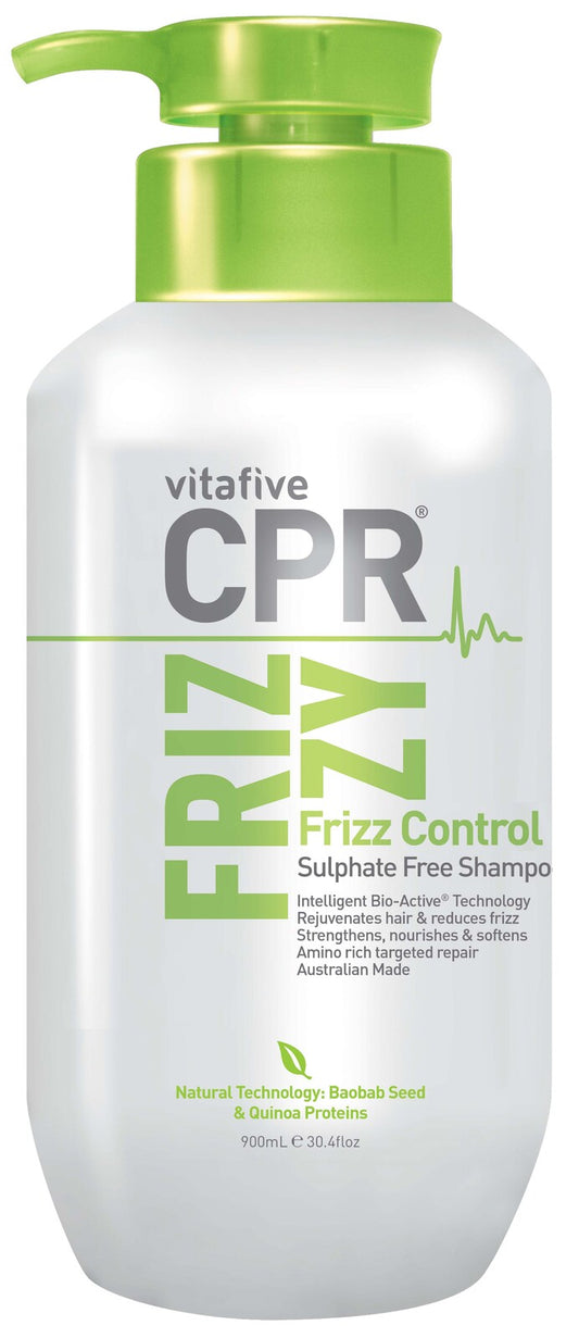 Vitafive CPR Frizzy Frizz Control Sulphate Free Shampoo 900ml