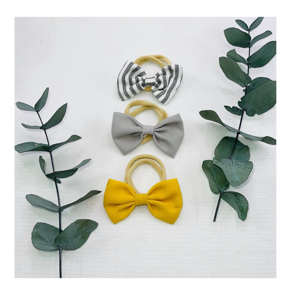 Three pack cotton headbands
