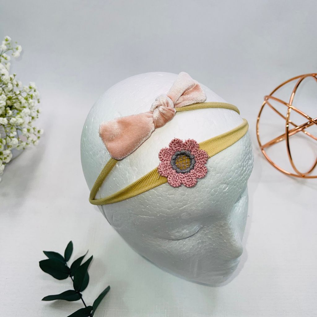 Twin pack soft elastic headbands